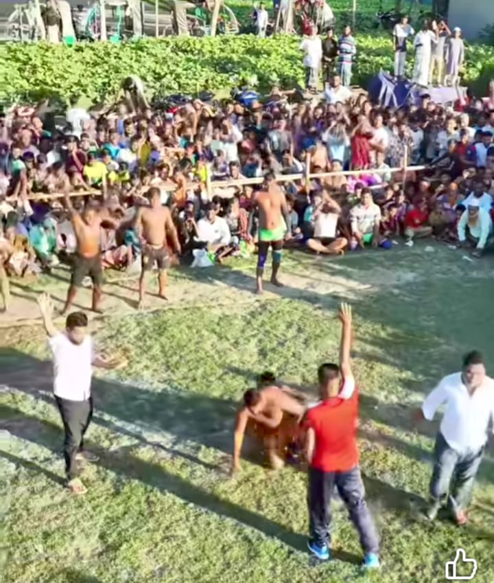 ঐতিহ্য’র কাবাডি খেলা ইশ্বরগঞ্জের বিষ্ণুপর গ্রামের মহাৎসব