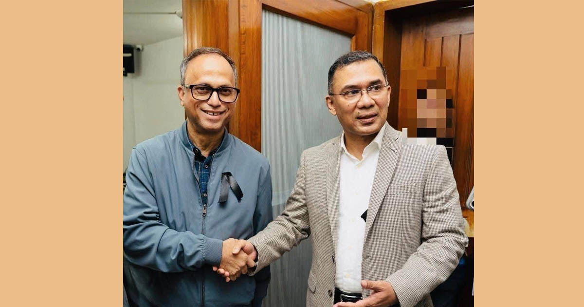 তারেক রহমানের সঙ্গে চুয়াডাঙ্গা জেলা বিএনপির সভাপতি, নেতৃত্বে সততা ও যোগ্যতার প্রতীক মাহমুদ হাসান খান বাবুর বৈঠক