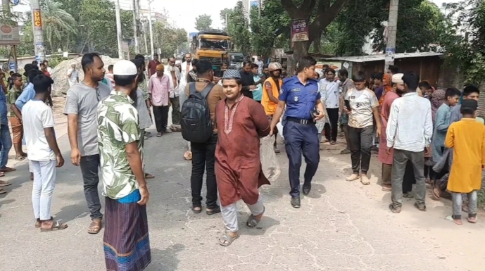 ঝিনাইদহে ট্রাক চাপায় নারী নিহত