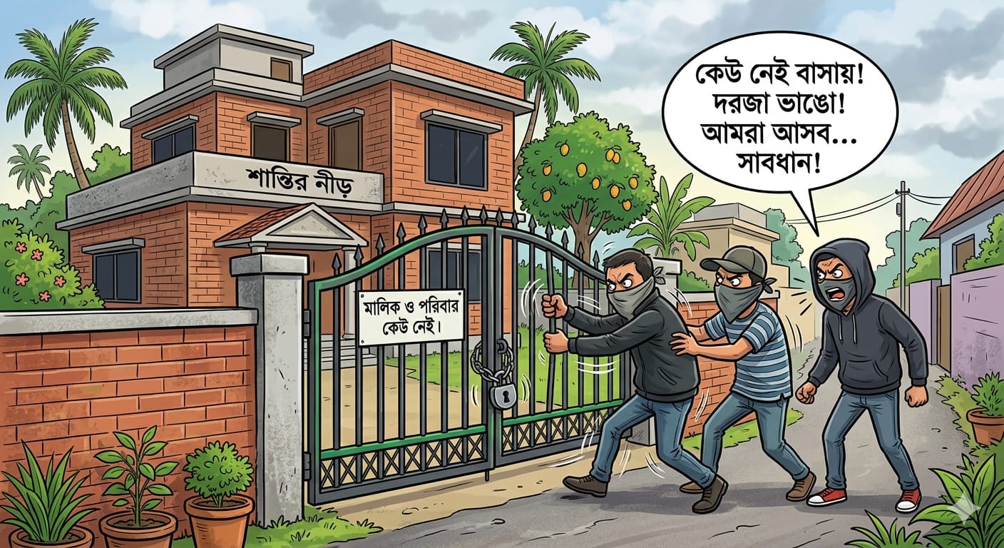 আশুলিয়া থানায় জিডির পরও আতঙ্কে কেয়ারটেকার